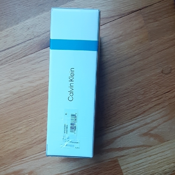 Calvin Klein Men's Boxer Briefs - Black W/White Trim - Picture 4 of 6